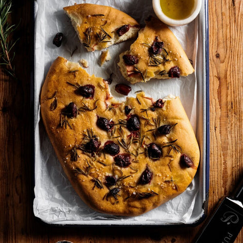 Olive & Rosemary Focaccia