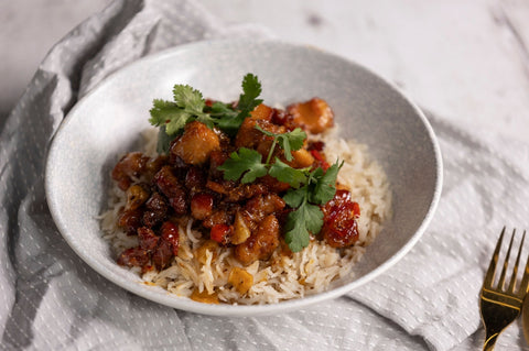 South East Asian Caramelised Chilli Pork Belly