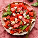 Watermelon, Guava & Basil Salad