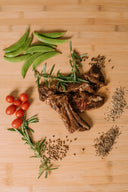 Smokey Lamb Chops With Roasted Vegetables