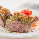 Cashew & Roast Onion Dukkah Crusted Lamb Cutlets
