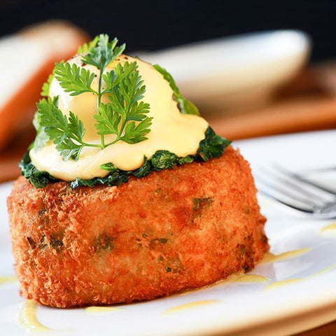 Crab Cakes With Citrus Wasabi Mayonnaise