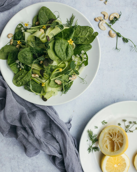 Green Vegetable & Mint Salad