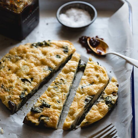 Kale & Goat’s Cheese Frittata by Ben Milbourne