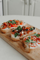 Tomato And Olive Bruschetta