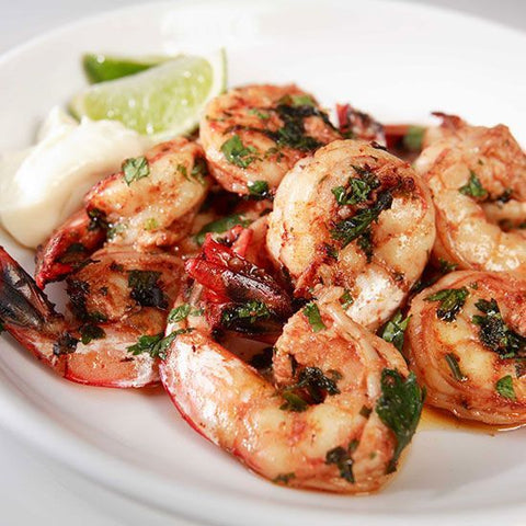 Tropical Lime Prawns