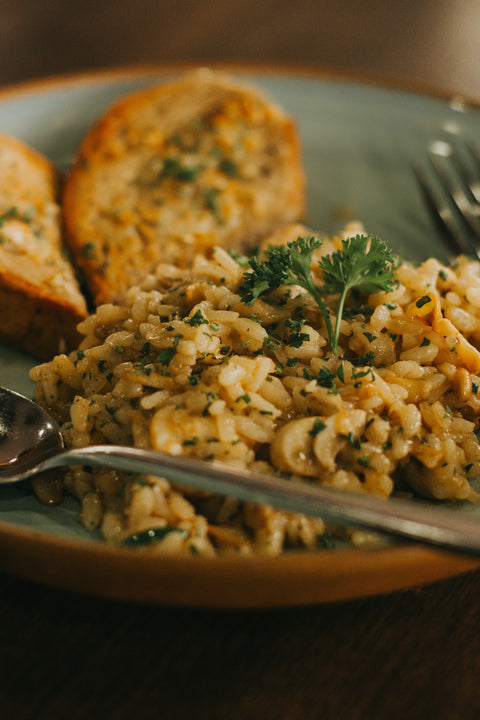 Pumpkin Pesto Risotto