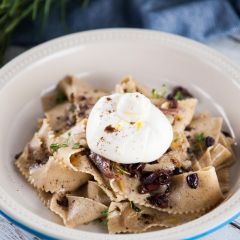 Coffee Pappardelle Pasta